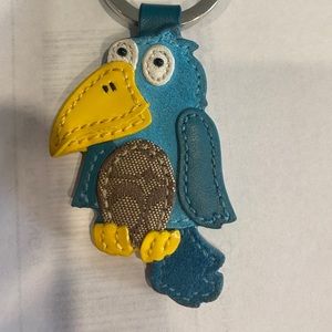 Coach Parrot keychain